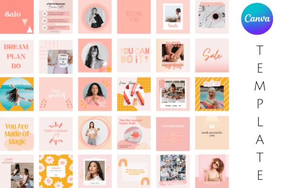 Download Instagram Templates Canva Pastel Colors - Instagram templates Collection
