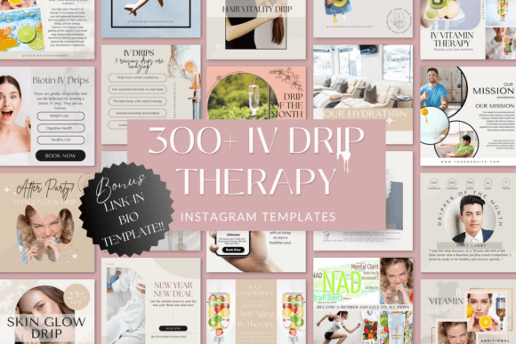 Download IV Drip Instagram Templates - Instagram templates Collection