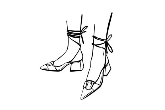 Download Slender Legs in Sandals. Fashion Art - Premium Resources