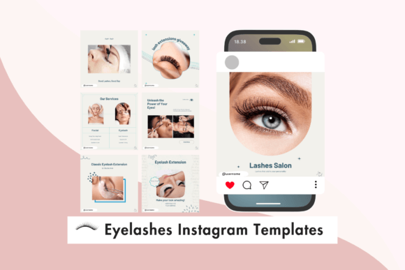 Download Eyelashes Instagram Templates - Instagram templates Collection